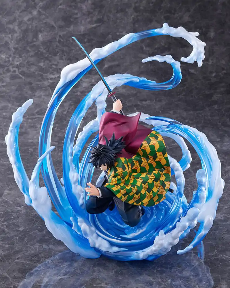 Demon Slayer: Kimetsu no Yaiba Statue 1/8 Giyu Tomioka DX Ver. 29 cm termékfotó