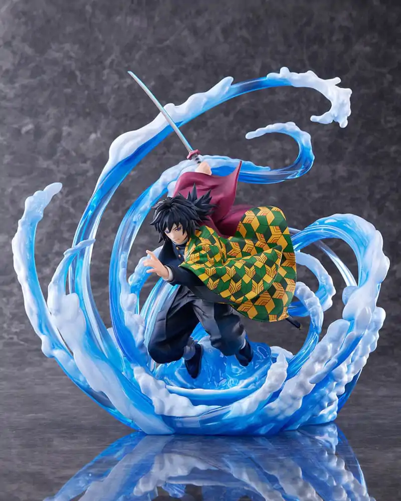 Demon Slayer: Kimetsu no Yaiba Statue 1/8 Giyu Tomioka DX Ver. 29 cm termékfotó