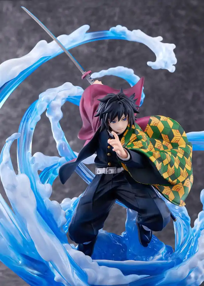 Demon Slayer: Kimetsu no Yaiba Statue 1/8 Giyu Tomioka DX Ver. 29 cm termékfotó