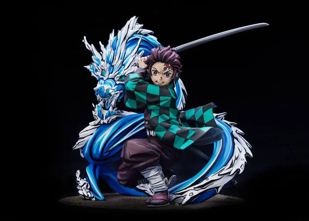 Demon Slayer: Kimetsu no Yaiba Statue 1/8 Tanjiro Kamado Total Concentration Paint Ver. 19 cm Produktfoto