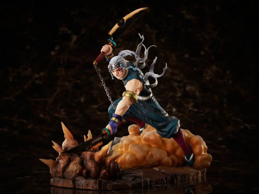 Demon Slayer: Kimetsu no Yaiba Statue 1/8 Tengen Uzui 28 cm termékfotó