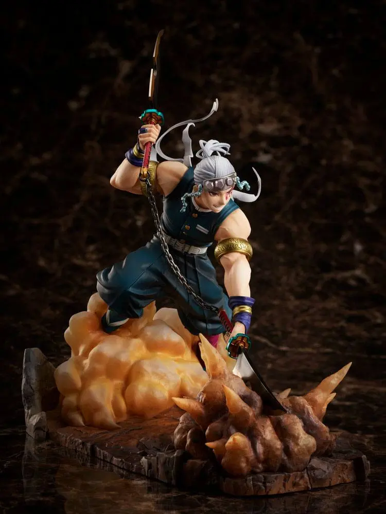 Demon Slayer: Kimetsu no Yaiba Statue 1/8 Tengen Uzui 28 cm termékfotó