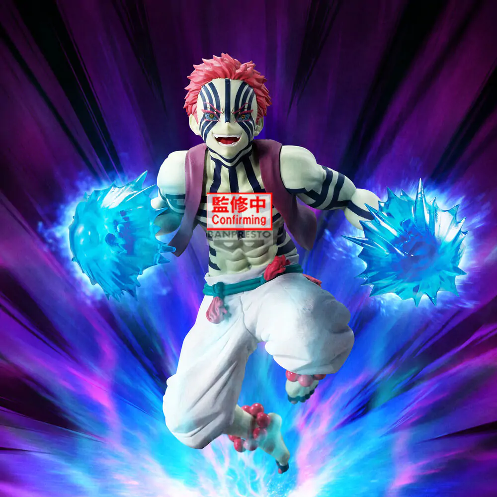 Demon Slayer Kimetsu no Yaiba Akaza Vibration Stars Figur 16 cm Produktfoto