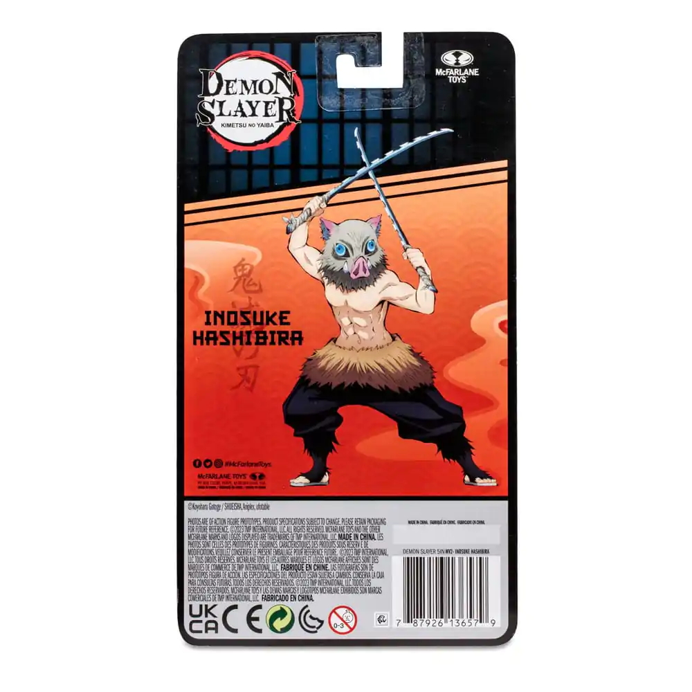 Demon Slayer: Kimetsu no Yaiba Actionfigur Hashibira Inosuke 13 cm termékfotó