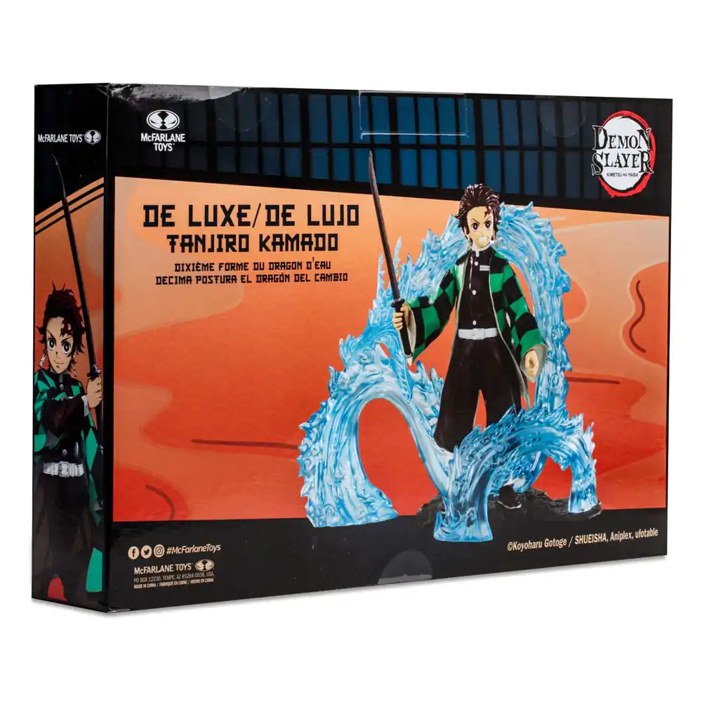 Demon Slayer: Kimetsu no Yaiba Actionfigur Tanjiro Water Dragon 13 cm termékfotó