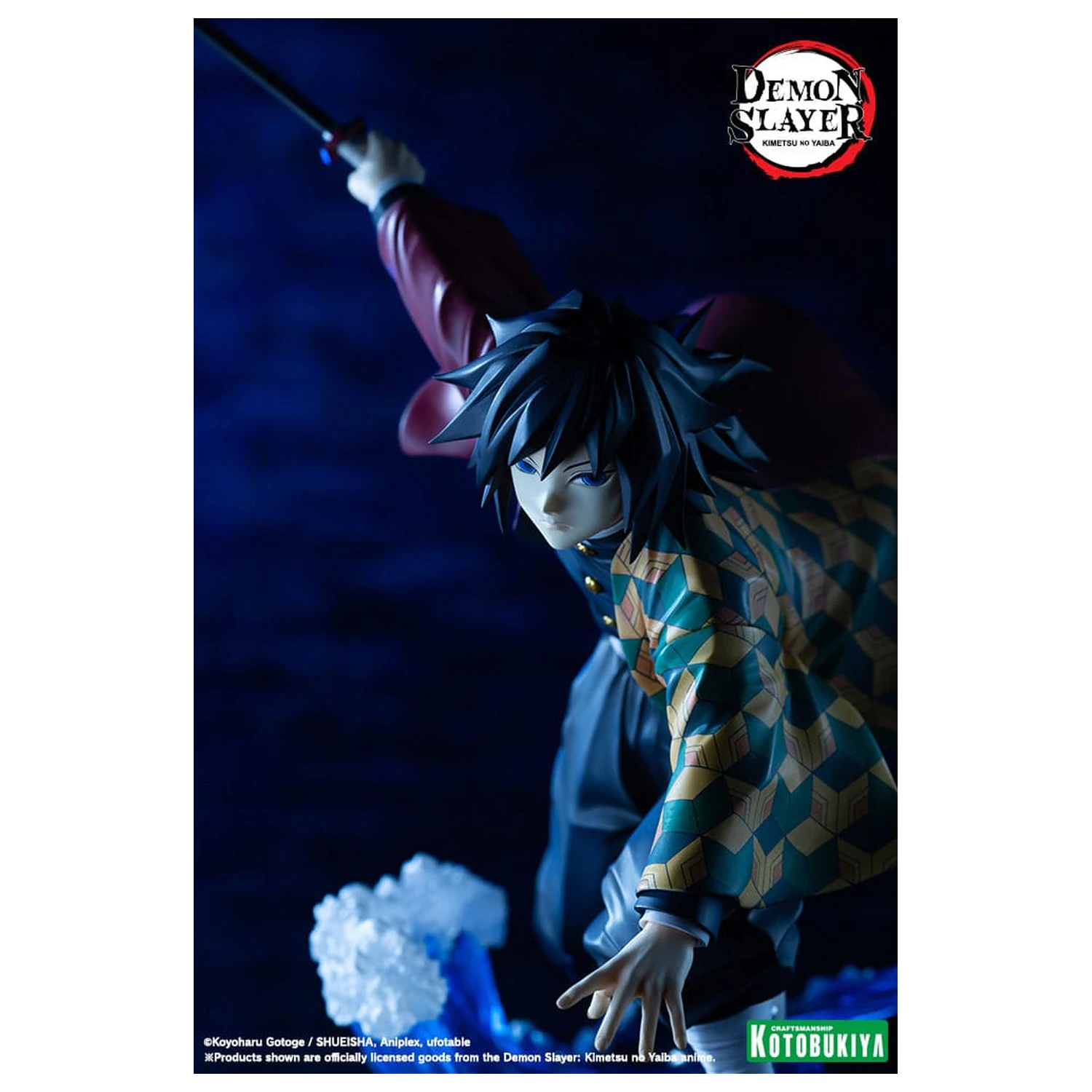 Demon Slayer: Kimetsu no Yaiba ARTFXJ Statue 1/8 Giyu Tomioka 21 cm Produktfoto