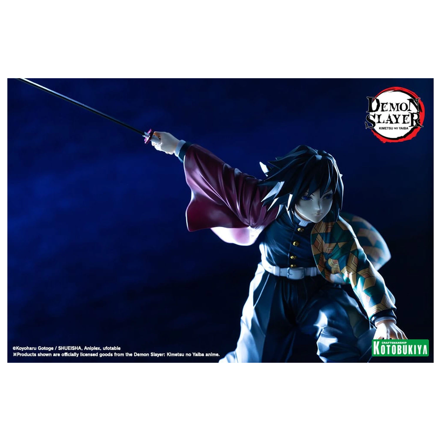Demon Slayer: Kimetsu no Yaiba ARTFXJ Statue 1/8 Giyu Tomioka 21 cm Produktfoto