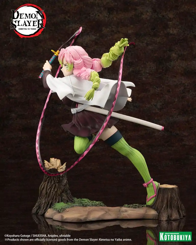 Demon Slayer: Kimetsu no Yaiba ARTFXJ Statue 1/8 Mitsuri Kanroji Bonus Edition 25 cm termékfotó