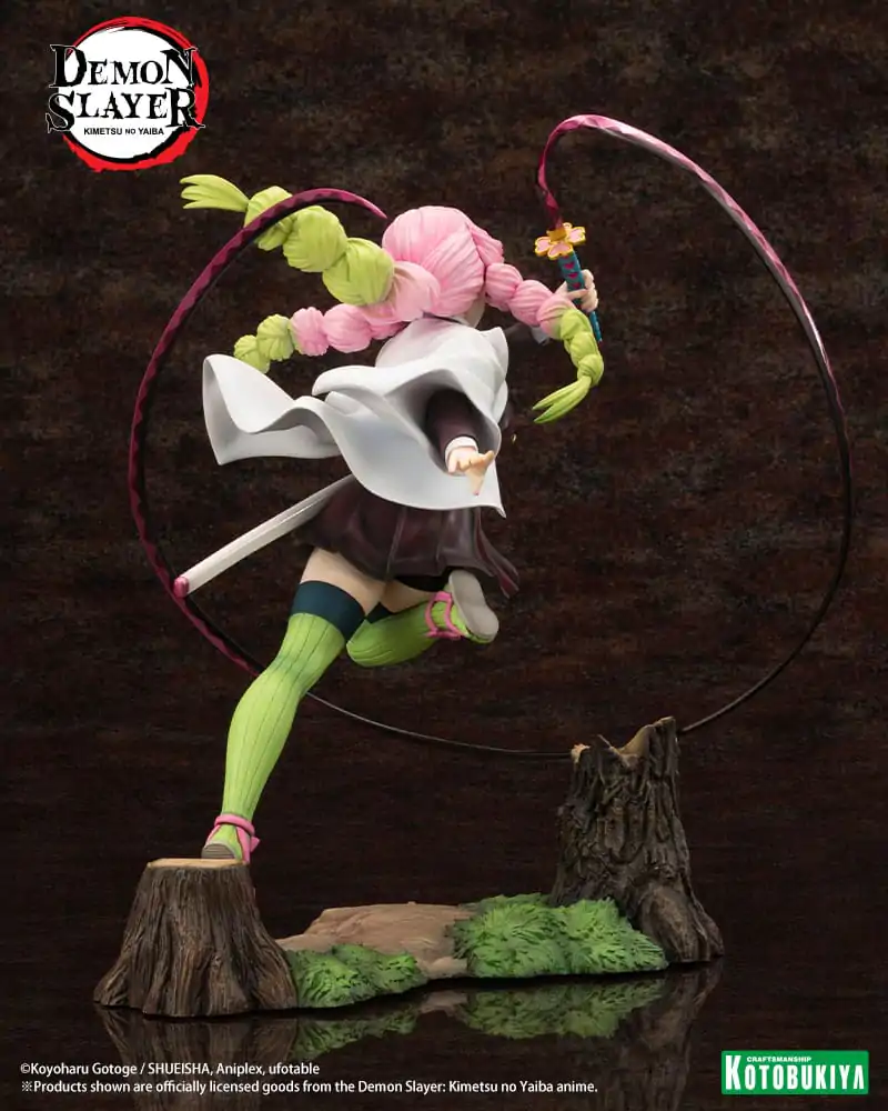 Demon Slayer: Kimetsu no Yaiba ARTFXJ Statue 1/8 Mitsuri Kanroji Bonus Edition 25 cm termékfotó