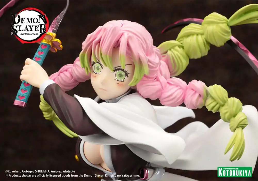 Demon Slayer: Kimetsu no Yaiba ARTFXJ Statue 1/8 Mitsuri Kanroji Bonus Edition 25 cm termékfotó