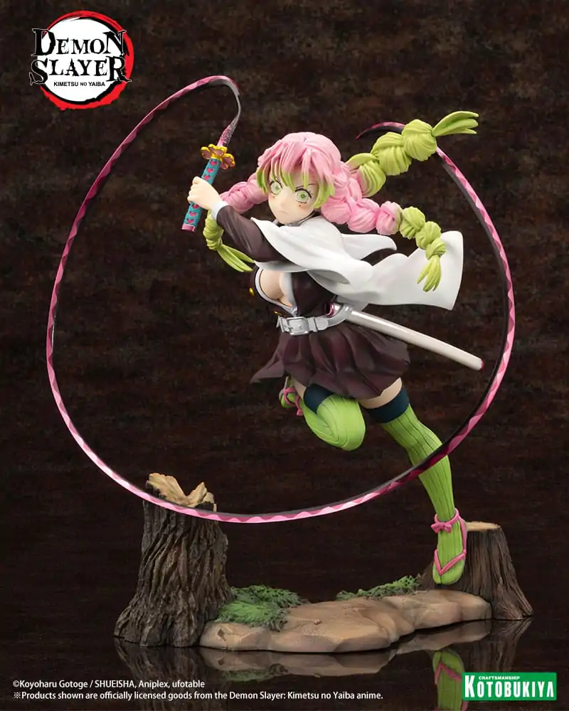 Demon Slayer: Kimetsu no Yaiba ARTFXJ Statue 1/8 Mitsuri Kanroji Bonus Edition 25 cm termékfotó