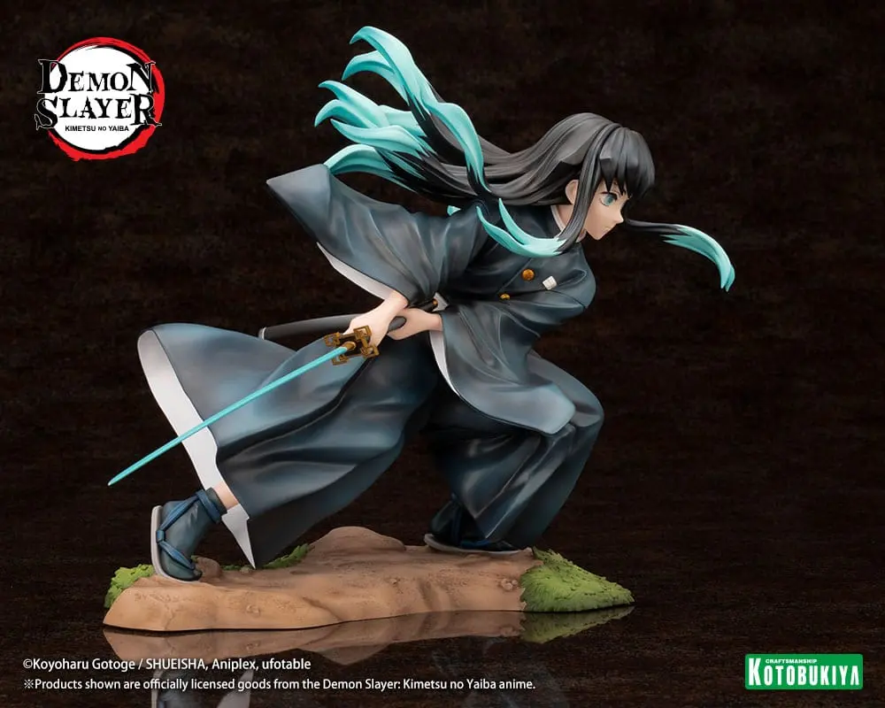 Demon Slayer: Kimetsu no Yaiba ARTFXJ Statue 1/8 Muichiro Tokito Bonus Edition 18 cm termékfotó