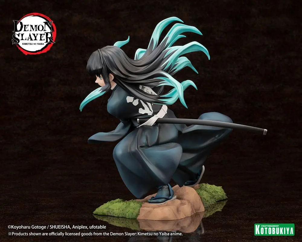 Demon Slayer: Kimetsu no Yaiba ARTFXJ Statue 1/8 Muichiro Tokito Bonus Edition 18 cm termékfotó