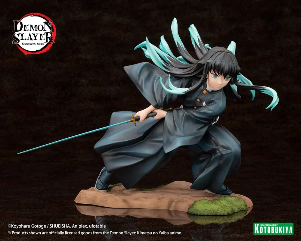 Demon Slayer: Kimetsu no Yaiba ARTFXJ Statue 1/8 Muichiro Tokito Bonus Edition 18 cm termékfotó