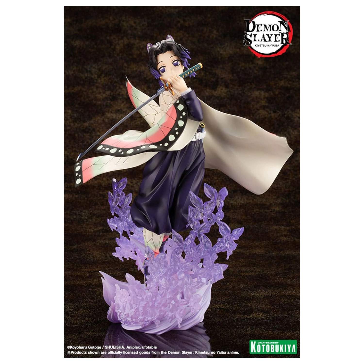 Demon Slayer: Kimetsu no Yaiba ARTFXJ Statue im Maßstab 1/8 Shinobu Kocho 25 cm Produktfoto