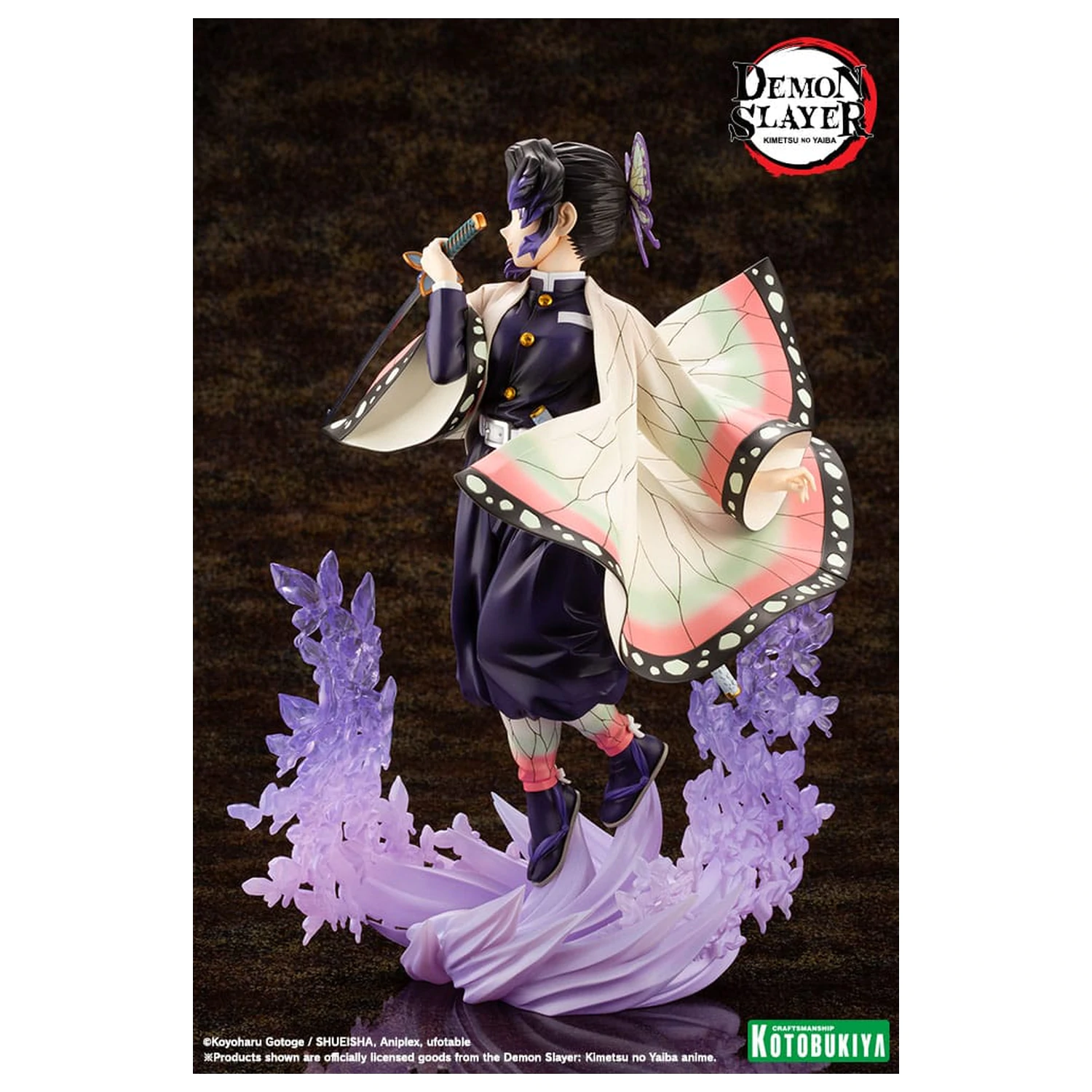 Demon Slayer: Kimetsu no Yaiba ARTFXJ Statue im Maßstab 1/8 Shinobu Kocho 25 cm Produktfoto