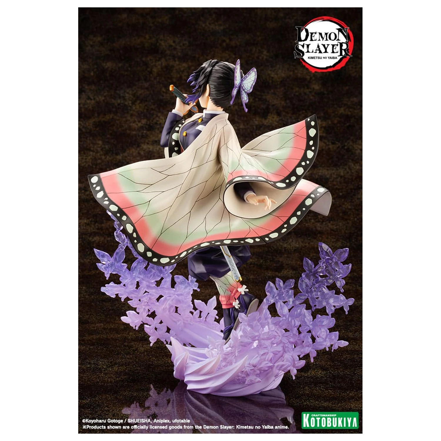 Demon Slayer: Kimetsu no Yaiba ARTFXJ Statue im Maßstab 1/8 Shinobu Kocho 25 cm Produktfoto