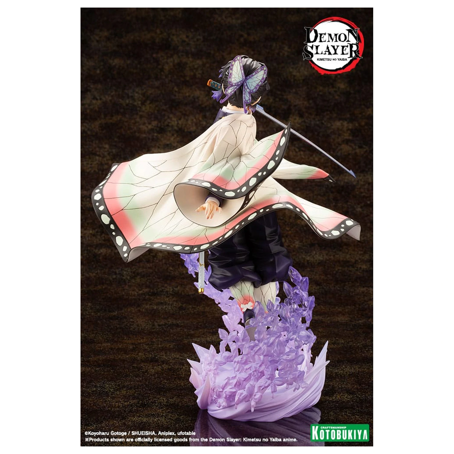 Demon Slayer: Kimetsu no Yaiba ARTFXJ Statue im Maßstab 1/8 Shinobu Kocho 25 cm Produktfoto