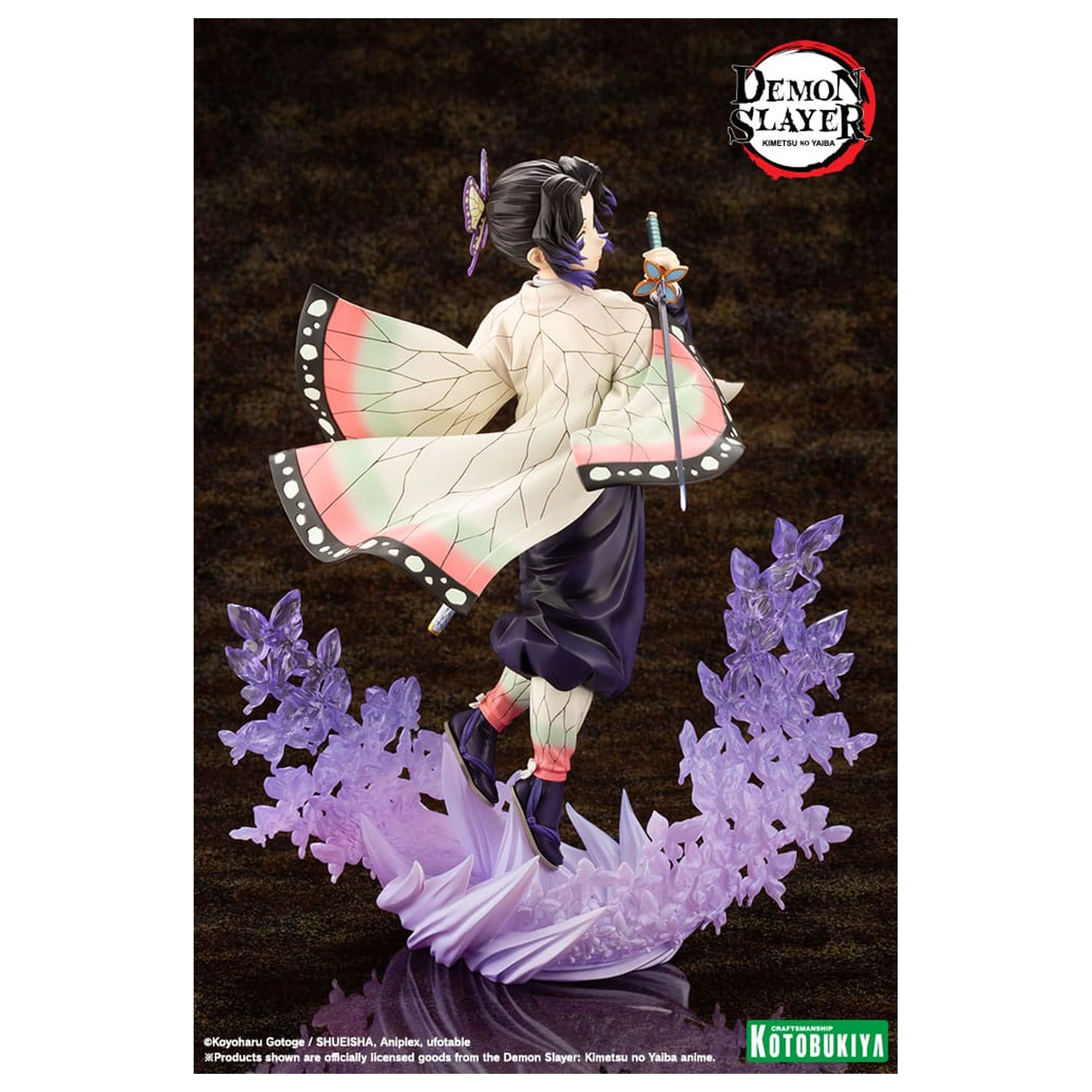 Demon Slayer: Kimetsu no Yaiba ARTFXJ Statue im Maßstab 1/8 Shinobu Kocho 25 cm Produktfoto