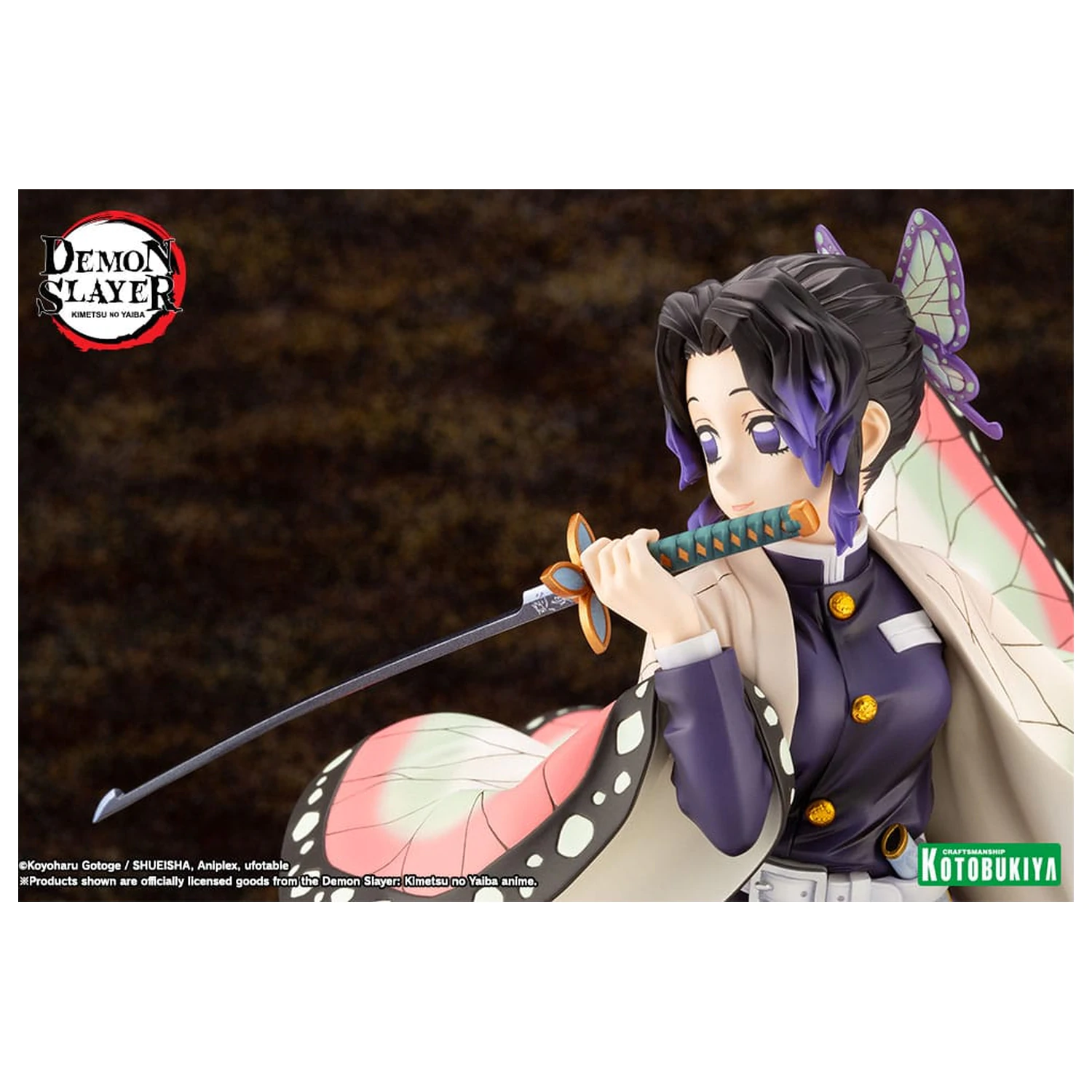 Demon Slayer: Kimetsu no Yaiba ARTFXJ Statue im Maßstab 1/8 Shinobu Kocho 25 cm Produktfoto