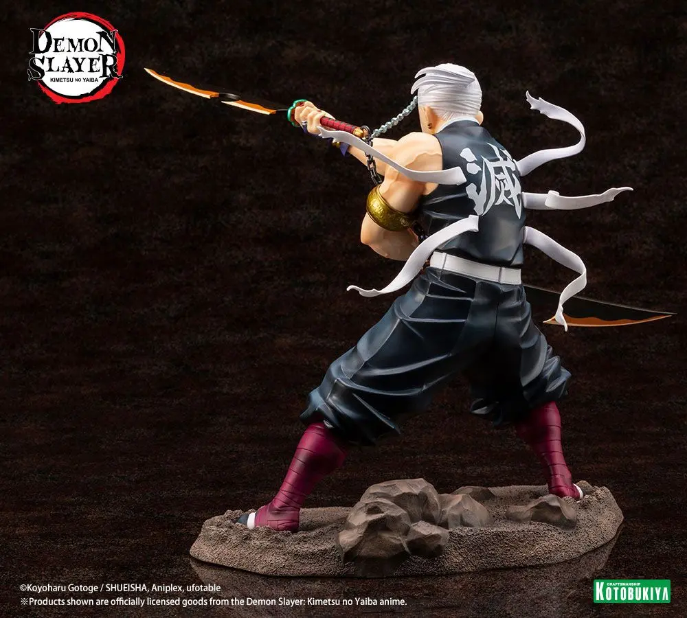 Demon Slayer: Kimetsu no Yaiba ARTFXJ Statue 1/8 Tengen Uzui Bonus Edition 23 cm termékfotó