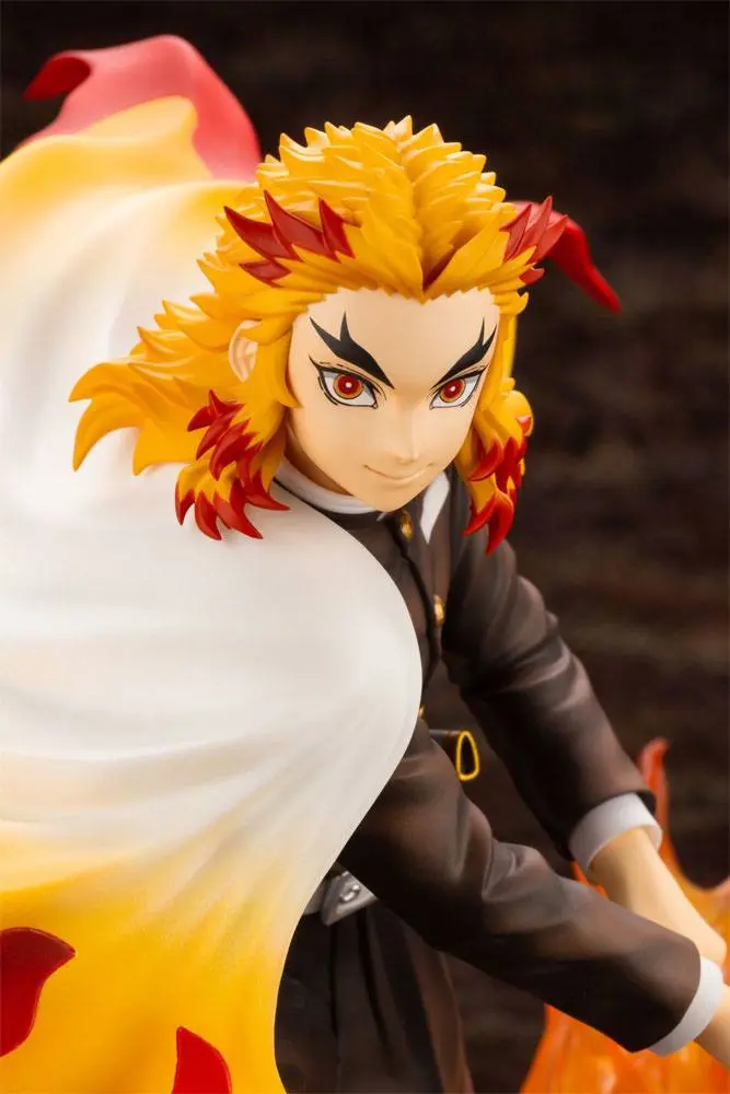 Demon Slayer: Kimetsu no Yaiba ARTFXJ Statue 1/8 Kyojuro Rengoku Bonus Edition 22 cm Produktfoto