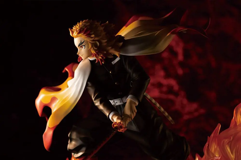 Demon Slayer: Kimetsu no Yaiba ARTFXJ Statue 1/8 Kyojuro Rengoku Bonus Edition 22 cm Produktfoto