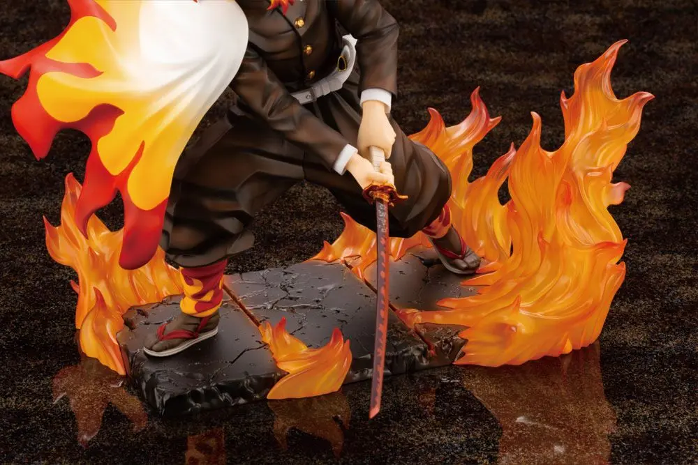 Demon Slayer: Kimetsu no Yaiba ARTFXJ Statue 1/8 Kyojuro Rengoku Bonus Edition 22 cm Produktfoto