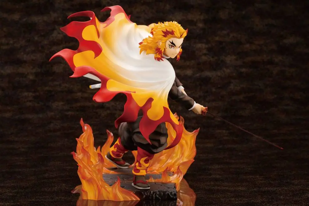 Demon Slayer: Kimetsu no Yaiba ARTFXJ Statue 1/8 Kyojuro Rengoku Bonus Edition 22 cm Produktfoto