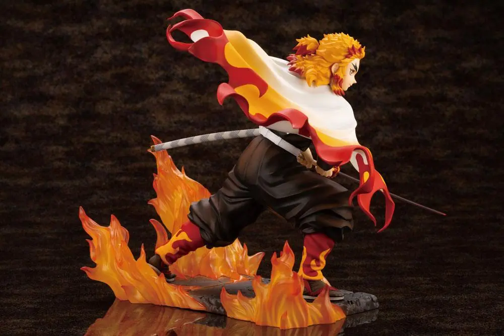 Demon Slayer: Kimetsu no Yaiba ARTFXJ Statue 1/8 Kyojuro Rengoku Bonus Edition 22 cm Produktfoto