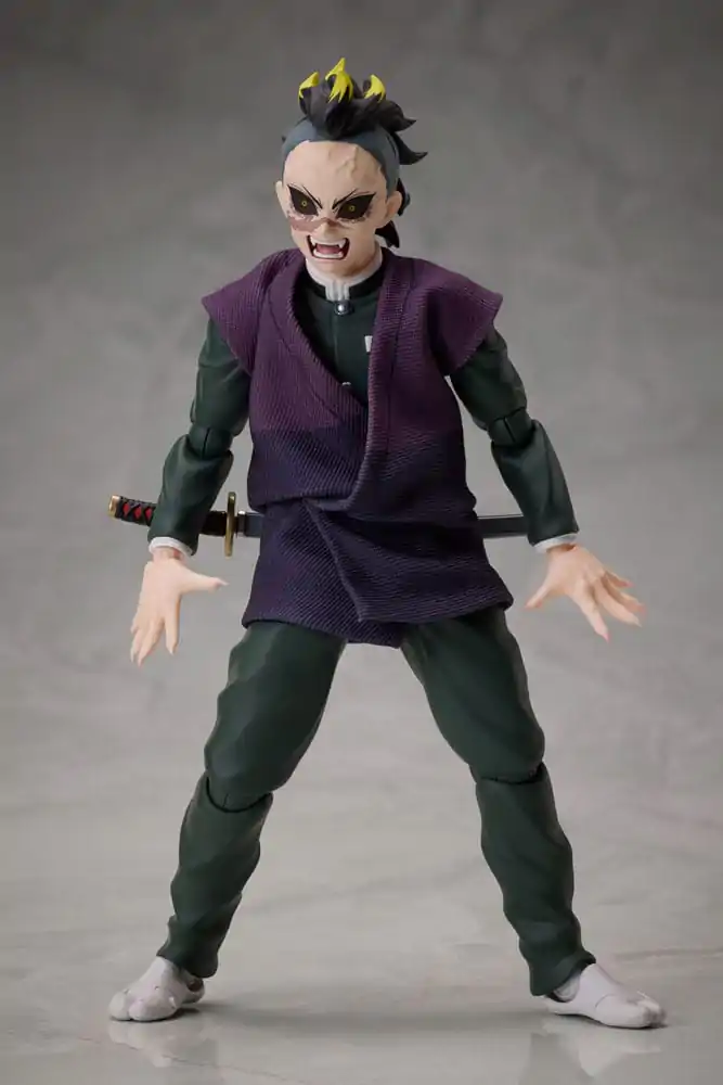 Demon Slayer: Kimetsu no Yaiba BUZZmod Actionfigur 1/12 Genya Shinazugawa 15 cm termékfotó