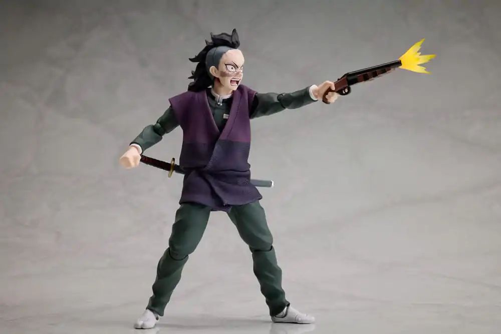 Demon Slayer: Kimetsu no Yaiba BUZZmod Actionfigur 1/12 Genya Shinazugawa 15 cm termékfotó