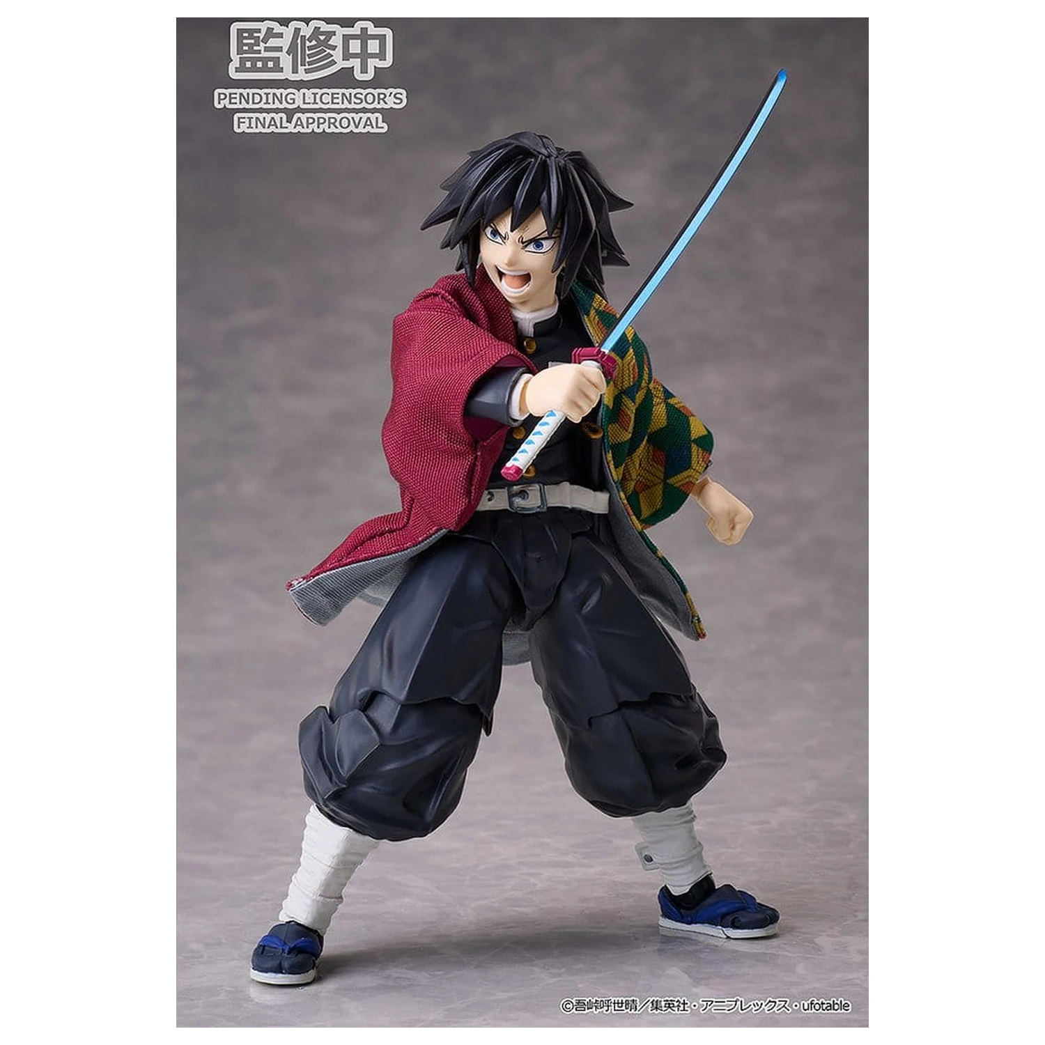 Demon Slayer: Kimetsu no Yaiba BUZZmod Action Figur 1/12 Giyu Tomioka Ver. 2 15 cm Produktfoto