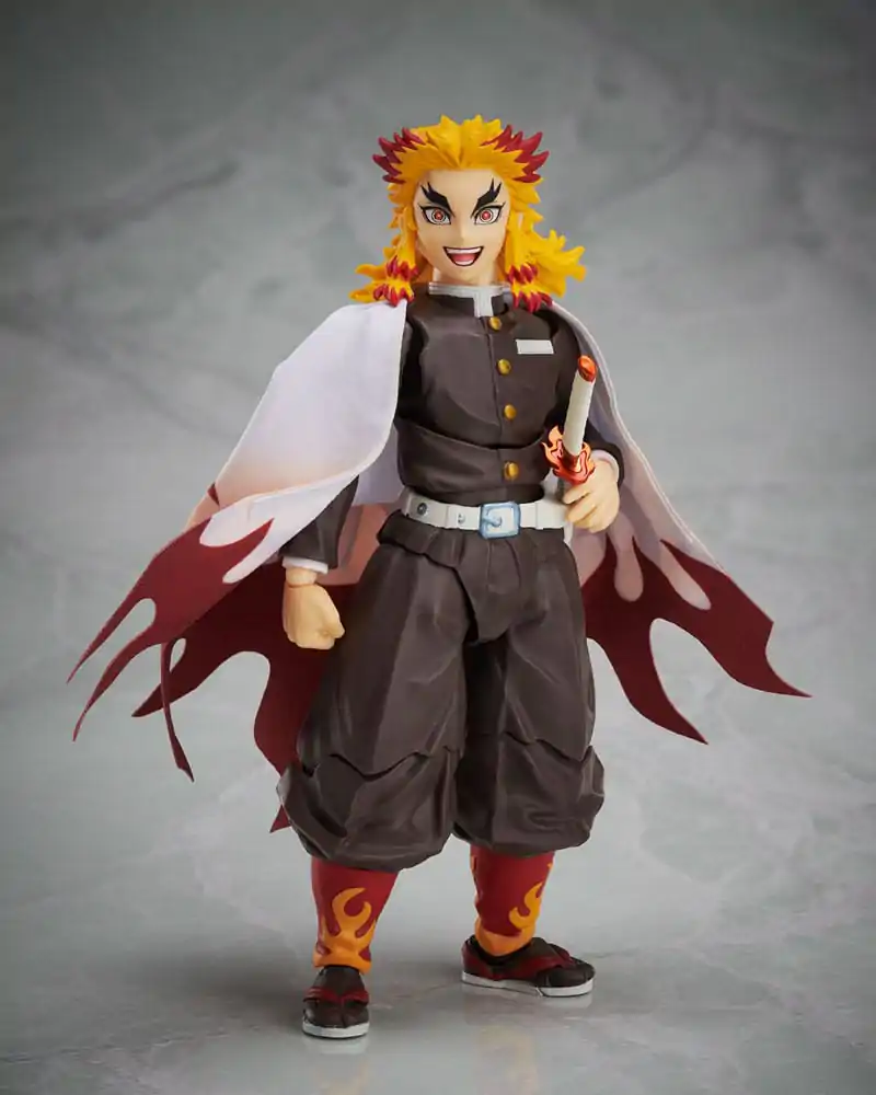 Demon Slayer: Kimetsu no Yaiba BUZZmod Actionfigur 1/12 Kyojuro Rengoku 14 cm termékfotó