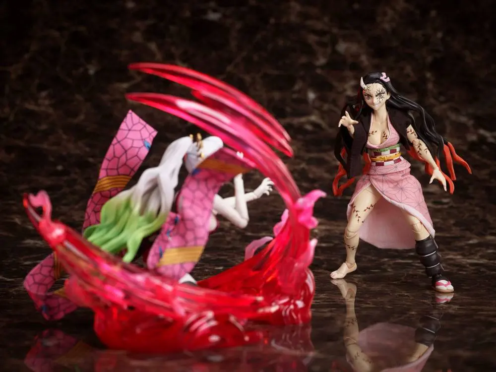 Demon Slayer: Kimetsu no Yaiba BUZZmod Actionfigur 1/12 Nezuko Kamado Demon Advancing Ver. 15 cm Produktfoto