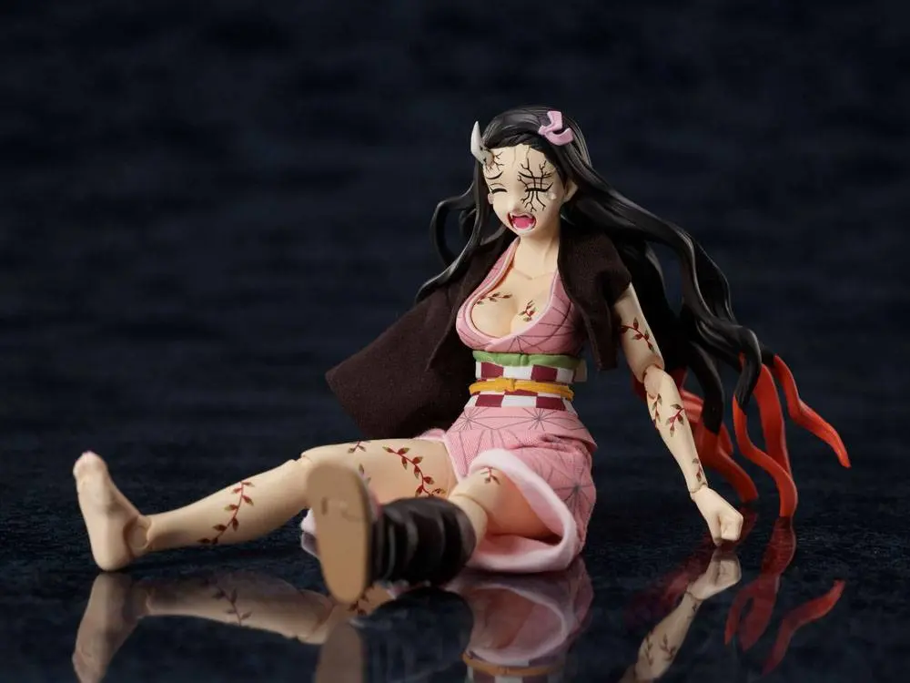 Demon Slayer: Kimetsu no Yaiba BUZZmod Actionfigur 1/12 Nezuko Kamado Demon Advancing Ver. 15 cm Produktfoto