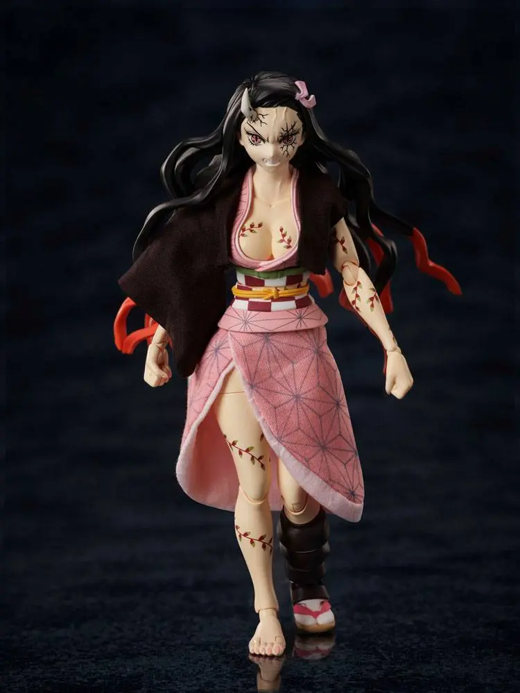 Demon Slayer: Kimetsu no Yaiba BUZZmod Actionfigur 1/12 Nezuko Kamado Demon Advancing Ver. 15 cm Produktfoto