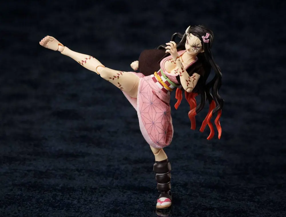 Demon Slayer: Kimetsu no Yaiba BUZZmod Actionfigur 1/12 Nezuko Kamado Demon Advancing Ver. 15 cm Produktfoto