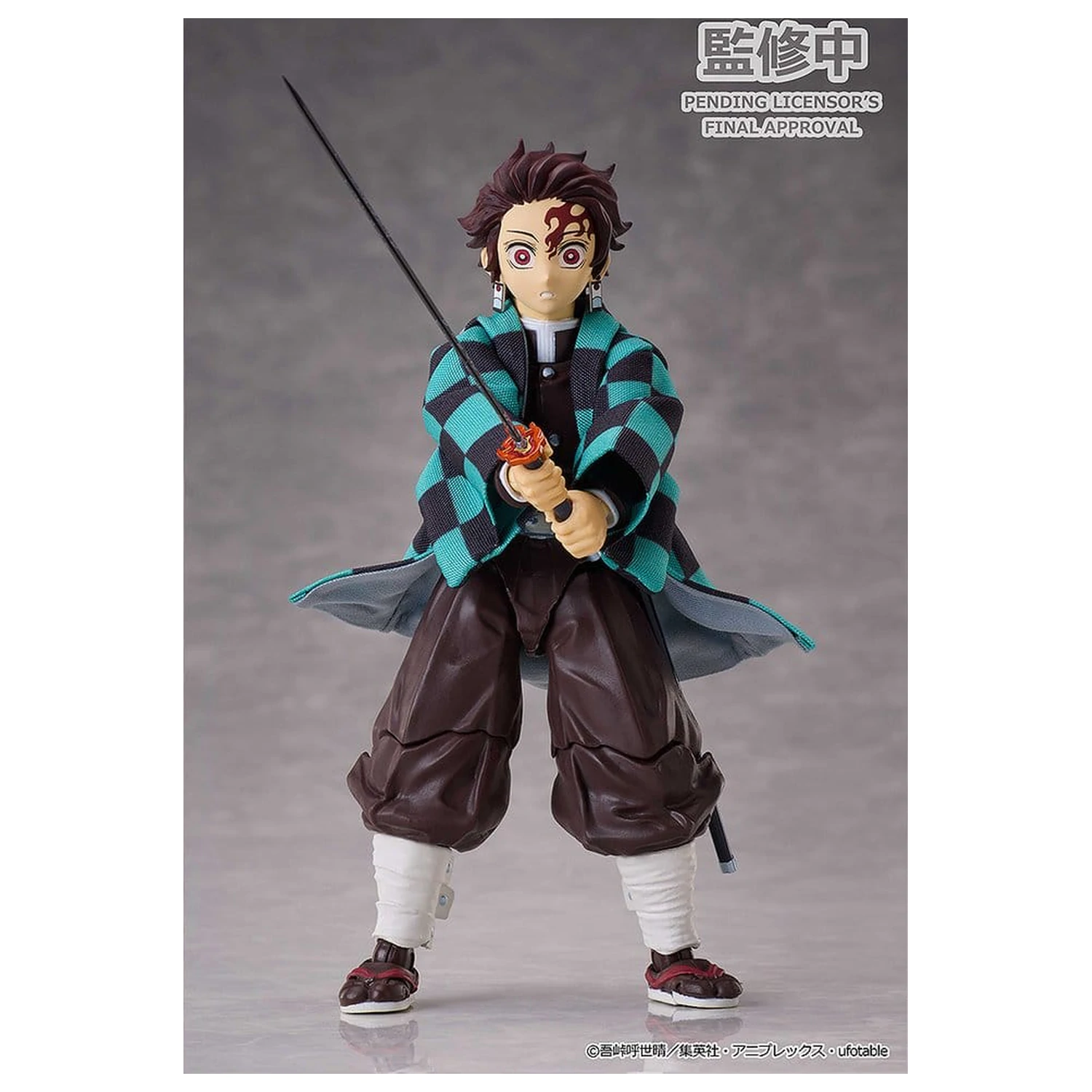 Demon Slayer: Kimetsu no Yaiba BUZZmod Action-Figur 1/12 Tanjiro Kamado Ver. 2 14 cm Produktfoto