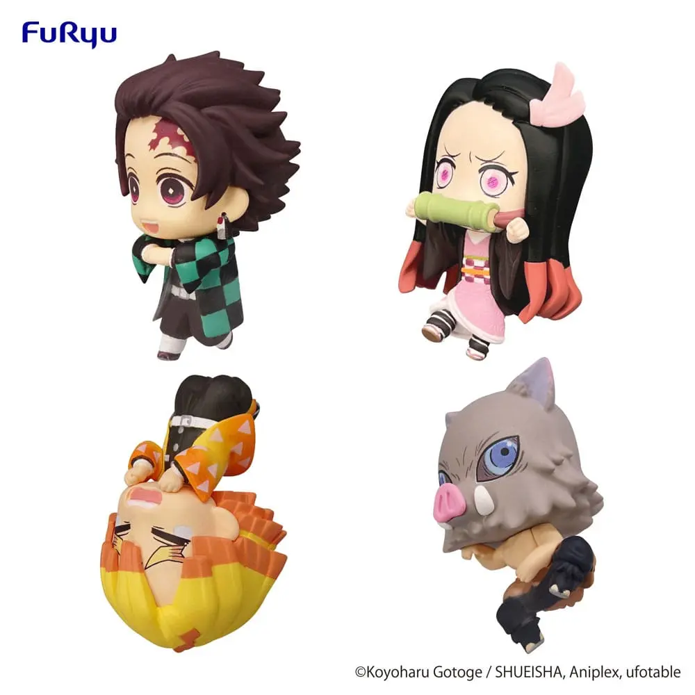 Demon Slayer: Kimetsu no Yaiba Chokotto Hikkake PVC Statuen Petit 1 4 cm Produktfoto