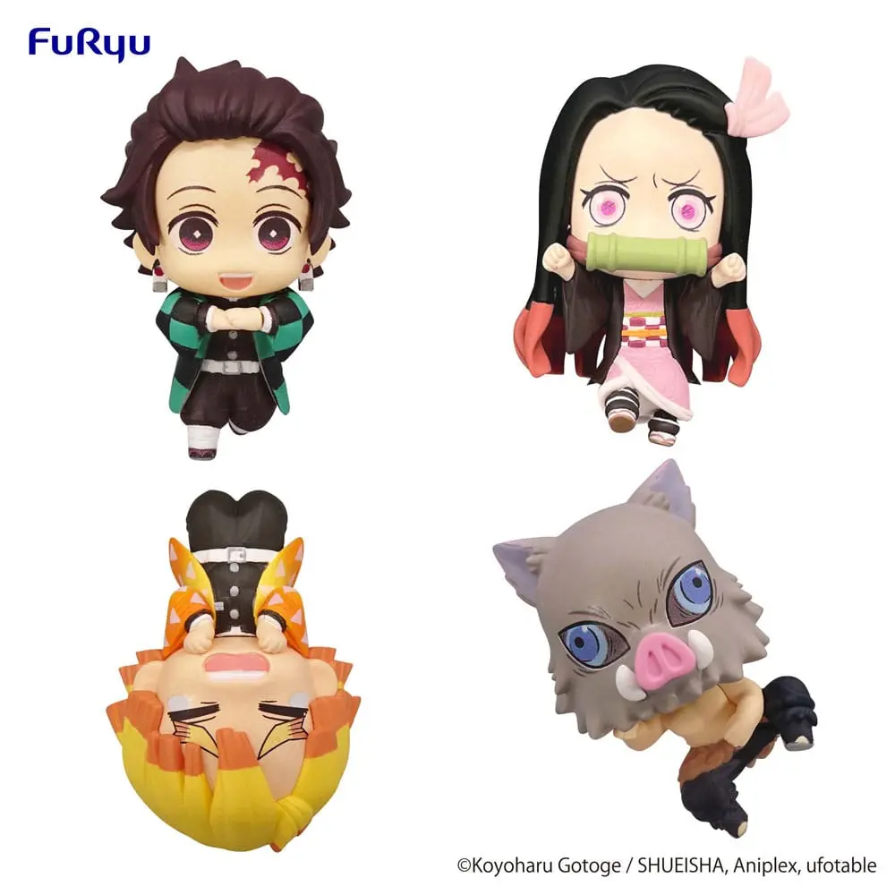 Demon Slayer: Kimetsu no Yaiba Chokotto Hikkake PVC Statuen Petit 1 4 cm Produktfoto