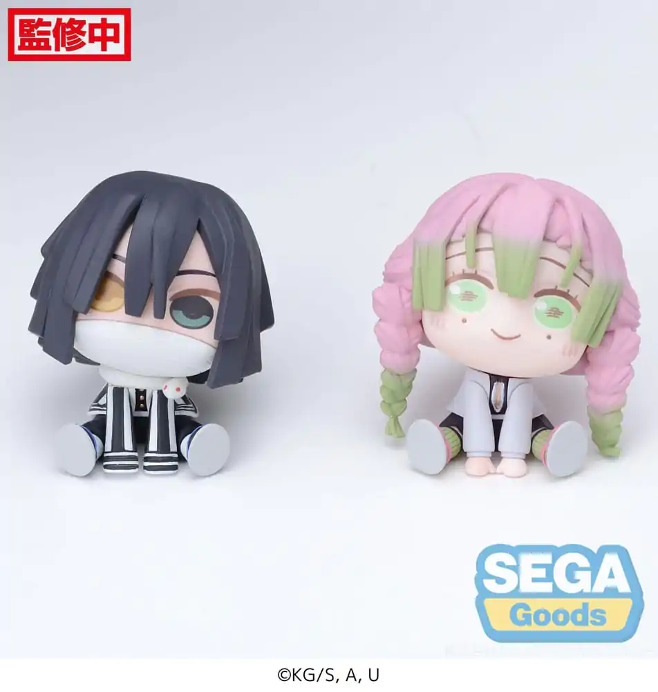 Demon Slayer: Kimetsu no Yaiba Chubby Collection PVC Statue Mitsuri Kanroji &amp; Obanai Iguro (EX) 6 cm Produktfoto