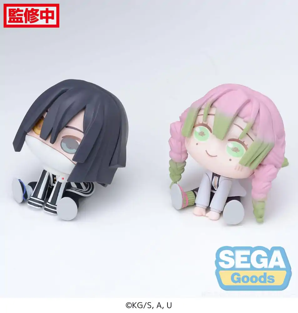 Demon Slayer: Kimetsu no Yaiba Chubby Collection PVC Statue Mitsuri Kanroji &amp; Obanai Iguro (EX) 6 cm Produktfoto