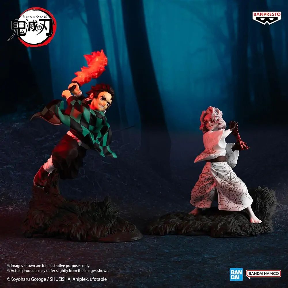Demon Slayer Kimetsu no Yaiba Combination Battle Rui Figur 9cm Produktfoto