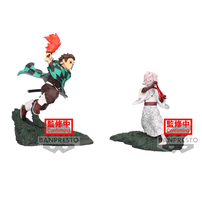 Demon Slayer Kimetsu no Yaiba Combination Battle Tanjiro Kamado Figur 9cm Produktfoto