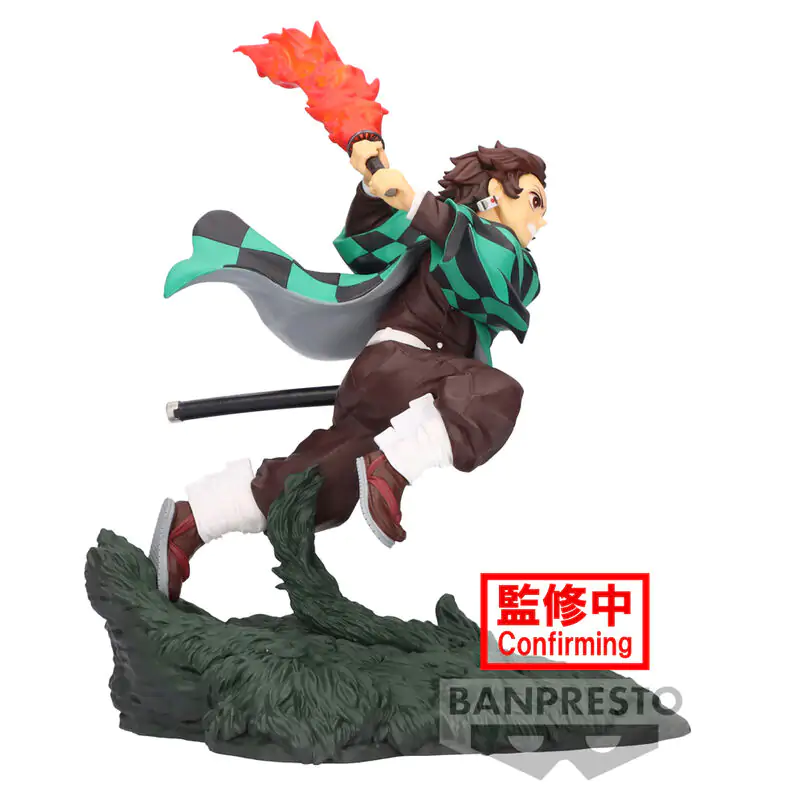 Demon Slayer Kimetsu no Yaiba Combination Battle Tanjiro Kamado Figur 9cm Produktfoto