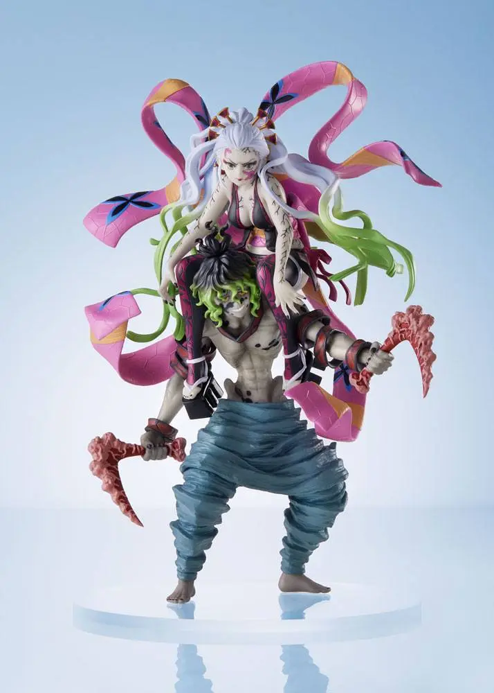 Demon Slayer: Kimetsu no Yaiba ConoFig Statue Daki and Gyutaro 20 cm Produktfoto