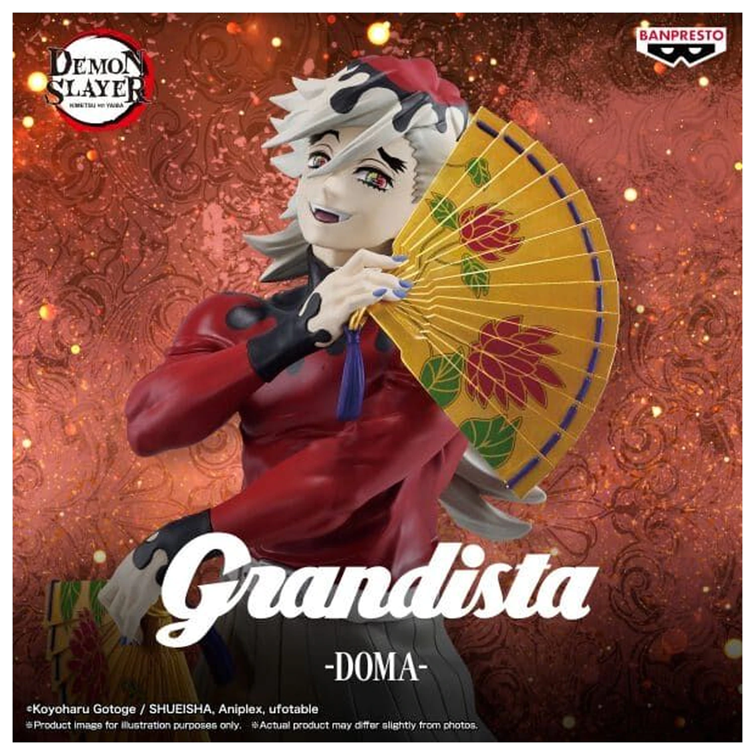 Demon Slayer Kimetsu no Yaiba Doma Grandista Figur 25 cm Produktfoto