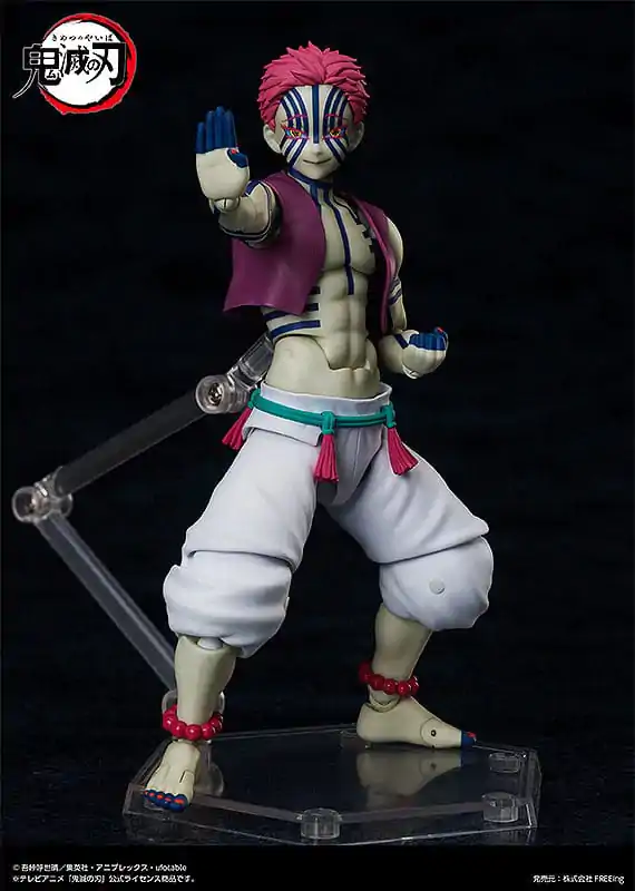 Demon Slayer: Kimetsu no Yaiba Figma Action Figur Akaza 15 cm Produktfoto