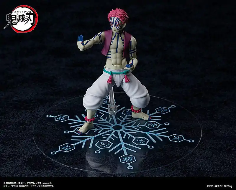 Demon Slayer: Kimetsu no Yaiba Figma Action Figur Akaza 15 cm Produktfoto
